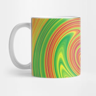 Vibrant Hurricane Swirls Mug